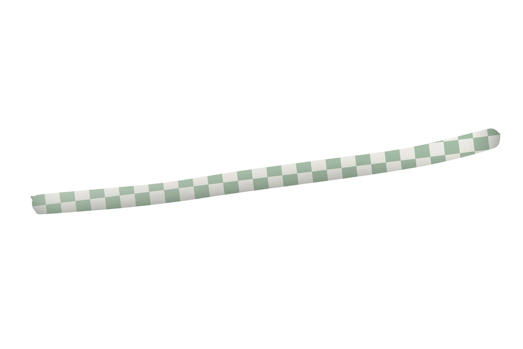 Covered Pool Noodle 140 x 6.5cm - Sage Check