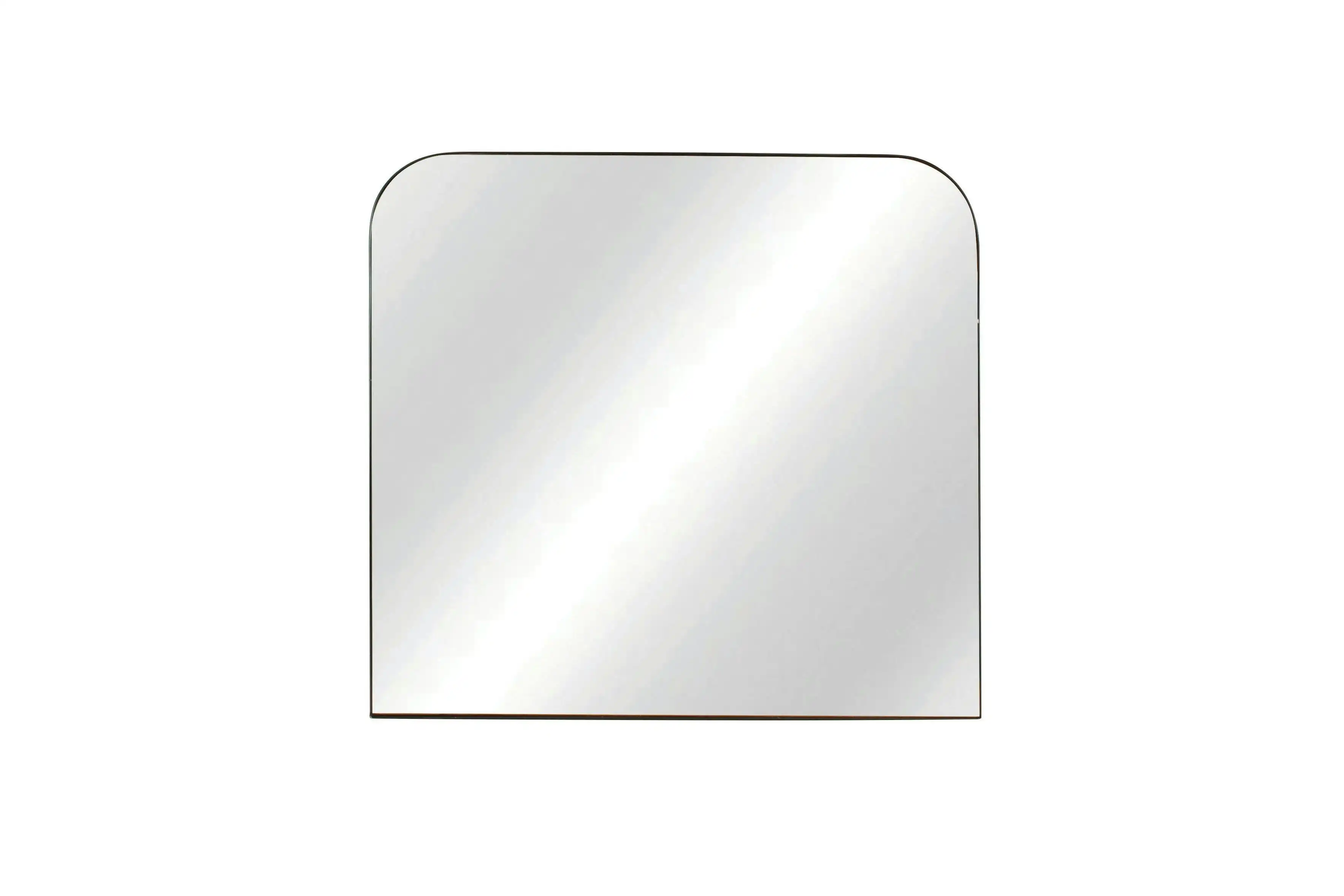 Stella Wide Arch Mirror With Black Frame 70 x 75 x 3cm