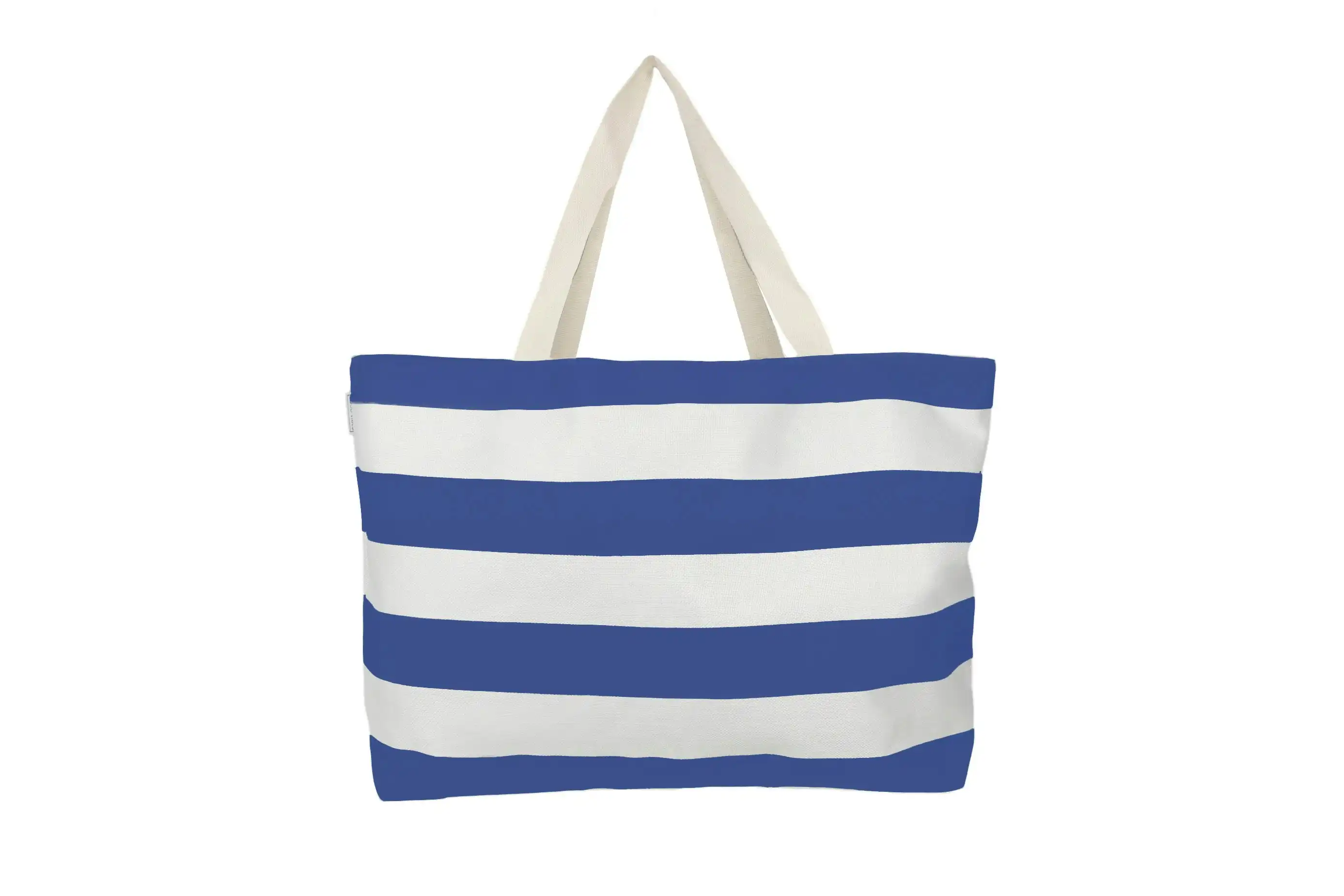 Hamptons Navy Jumbo Beach Bag