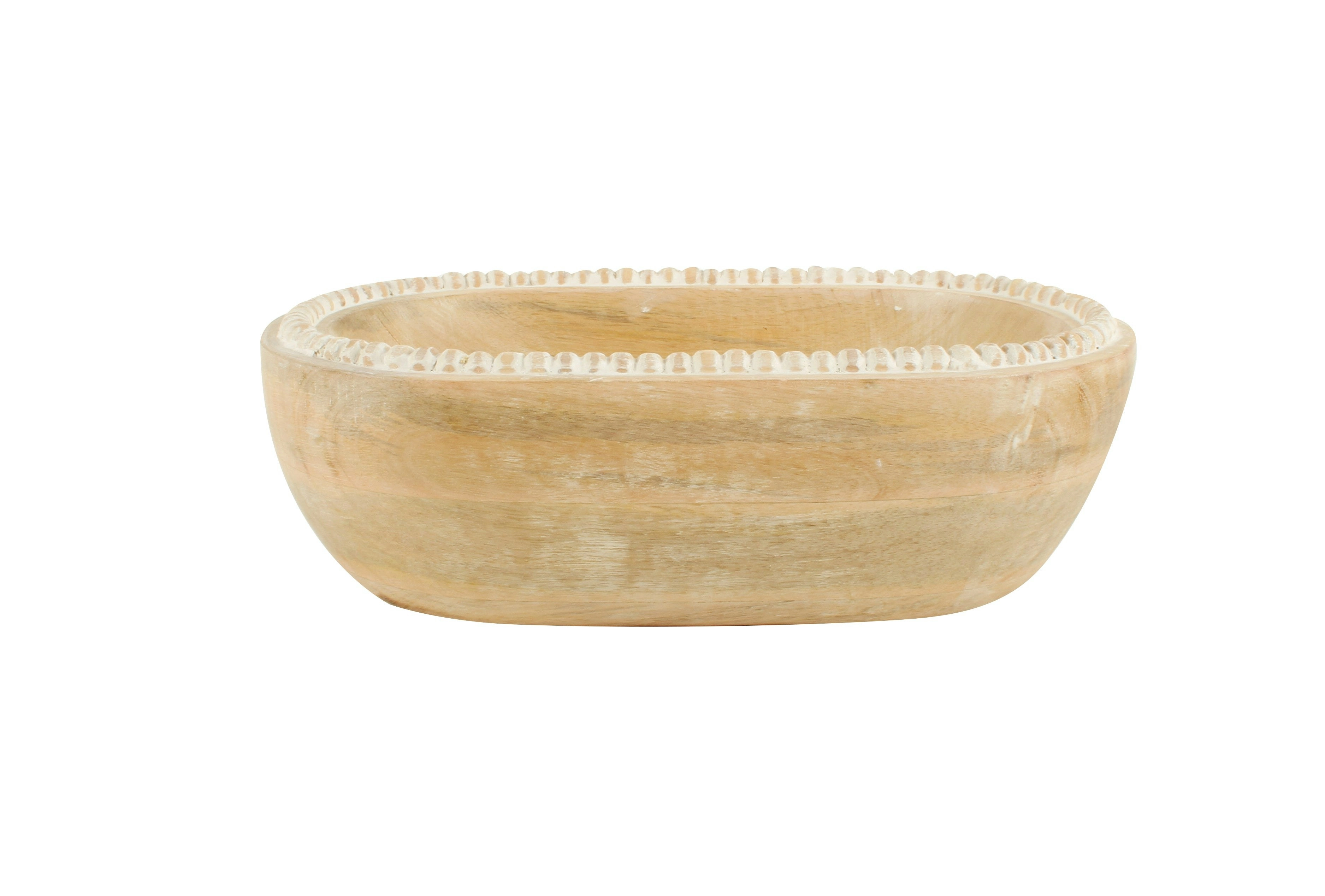 Bryony Mango Wood Round Bowl