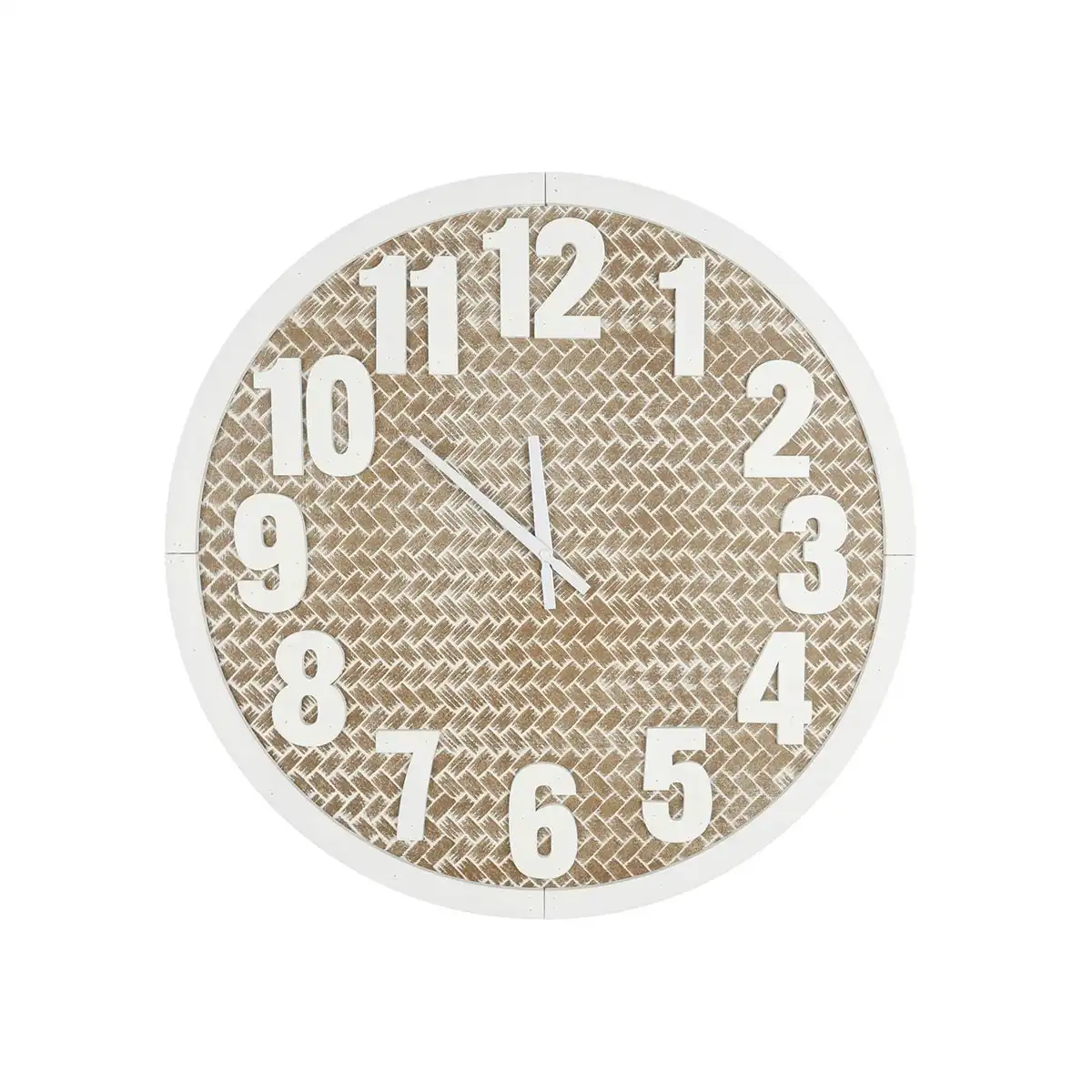 Logan Number Wall Clock  60 x 60 x 4.5cm