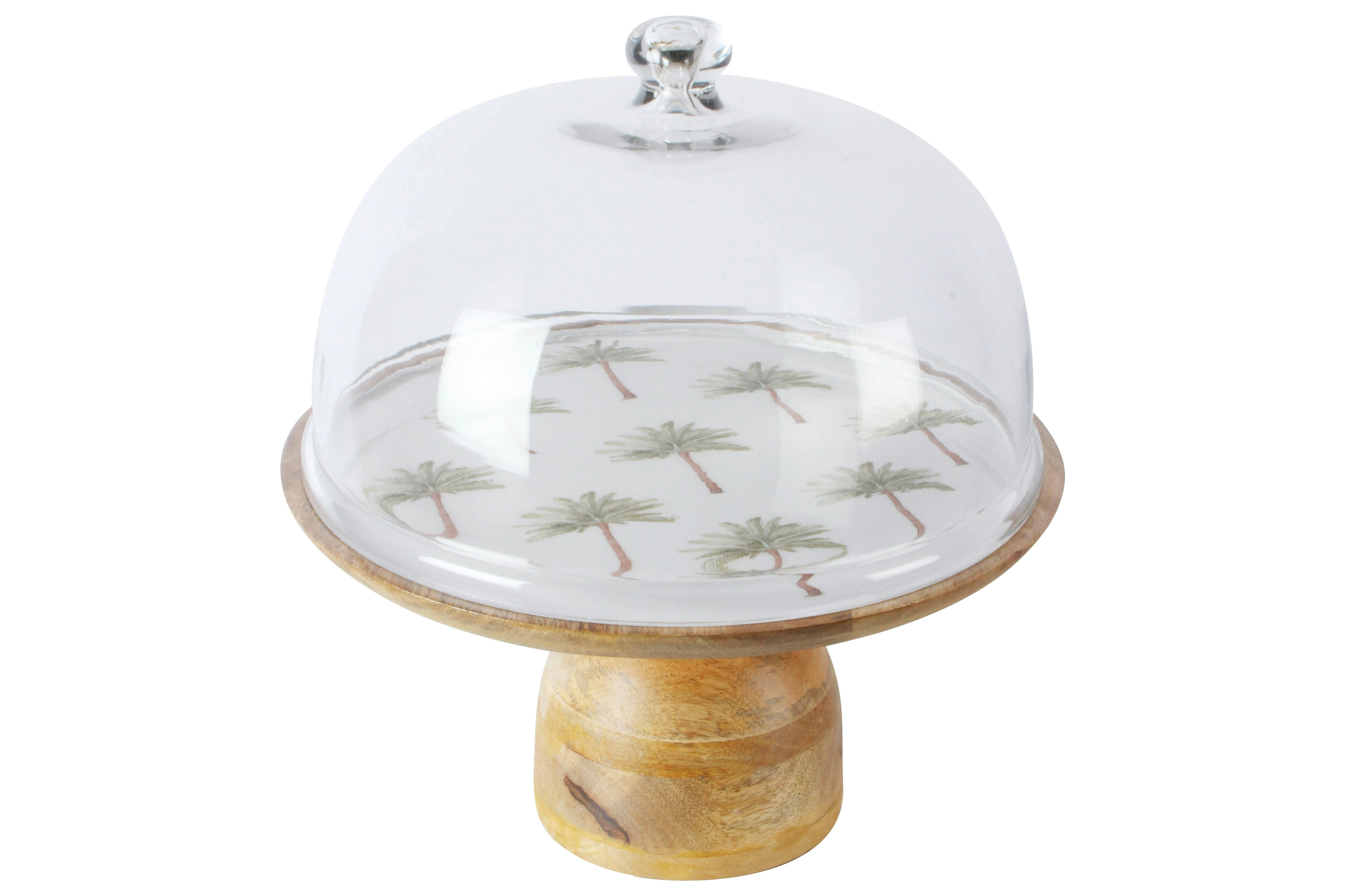 Cake Stand - St Barts Palm - 30 x 30 x 17cm