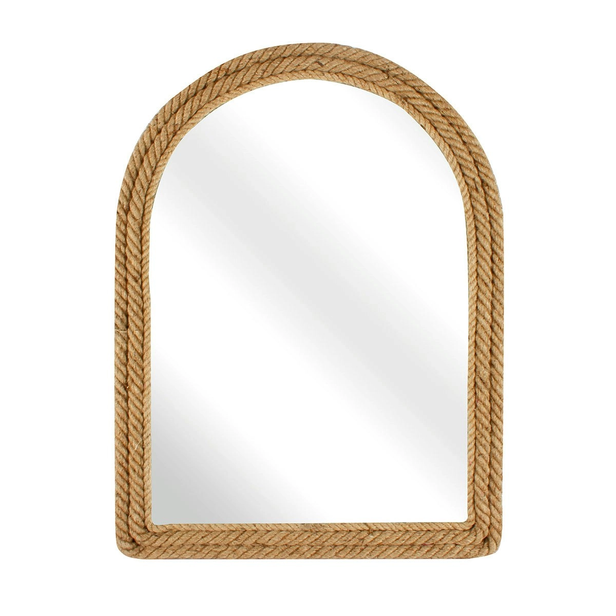 Hoshi Natural Jute Arched Mirror 61 x 45cm