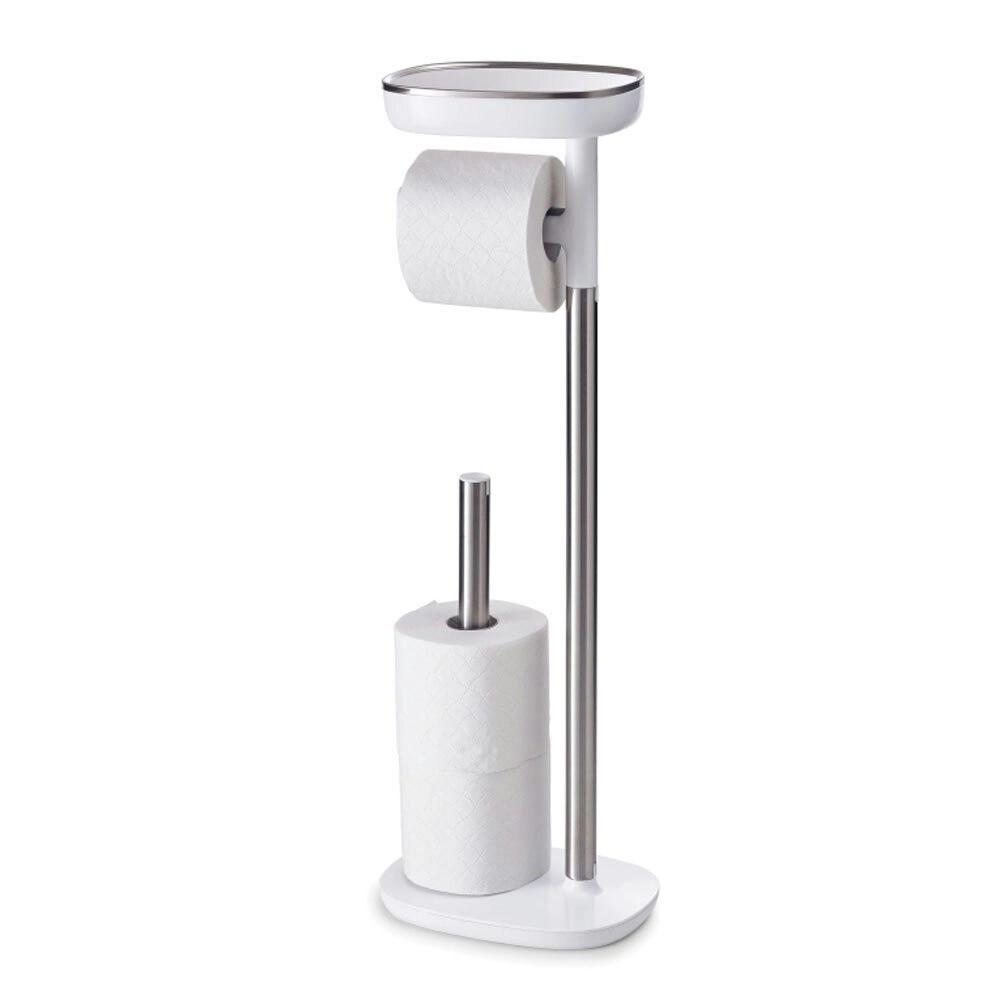 Joseph Joseph Easy-Store Toilet Paper Stand/Holder/Rack/Storage Organiser Steel