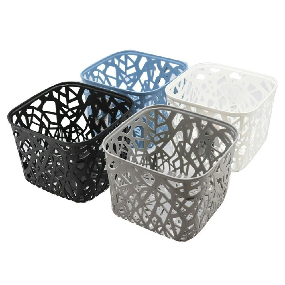 4x Boxsweden Vin Storage Basket 19.5cm Home Storage Cleaning Container Box Asst