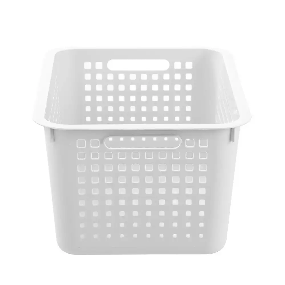 2x Boxsweden Cubo 45x22.5cm Storage Basket Home Organiser Large Rectangle Asstd