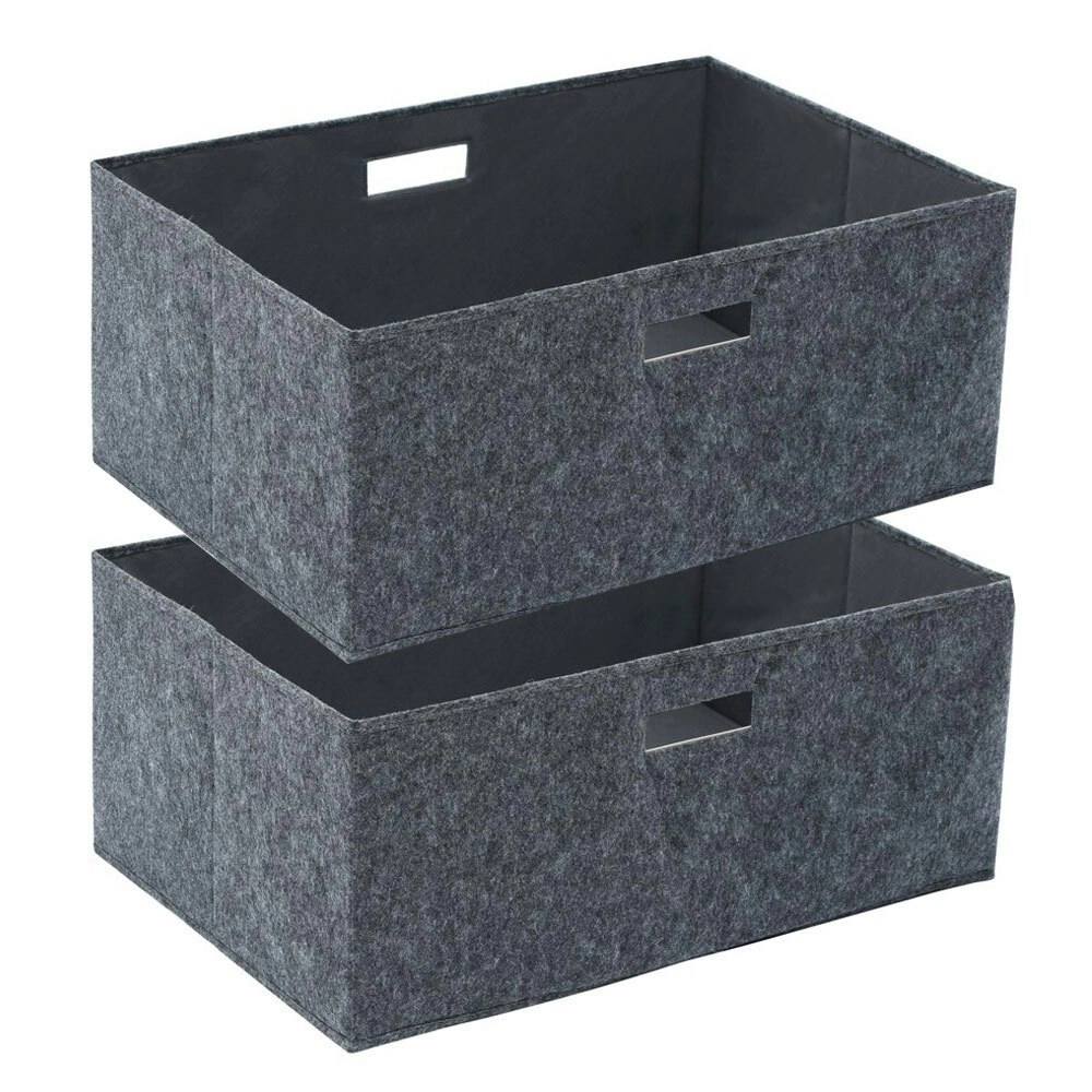 2x Boxsweden Mode 40L Storage Chest 60cm  Organiser Box Container Assort.