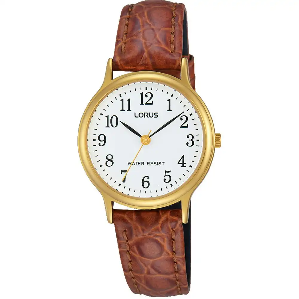 Lorus RRX24HX-9 Leather Womens Watch