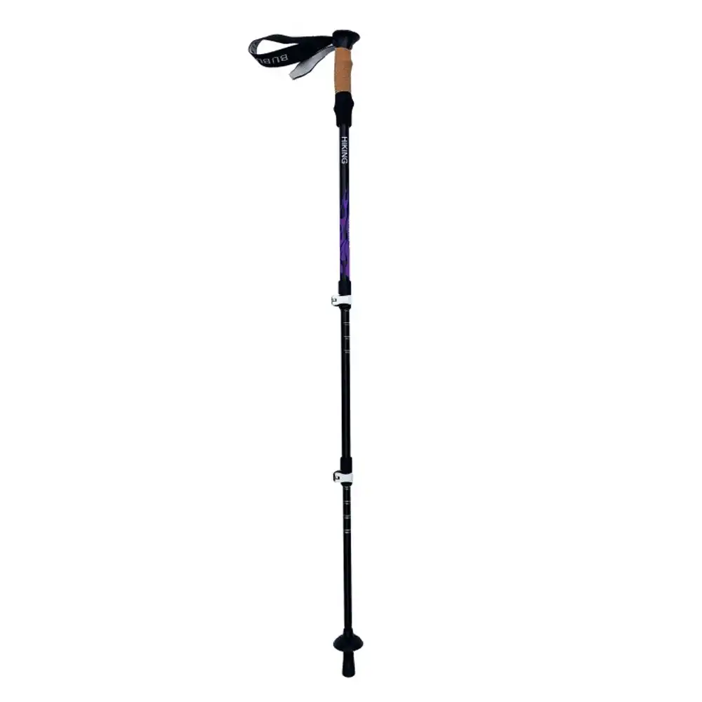 High Trek Peak Outdoors Trail Hiking Lightweight Aluminium Walking Stick/Pole