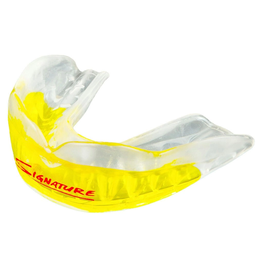 Signature Sports Premium Type 3 VIPA Mouthguard Teeth Shield Teen Yellow