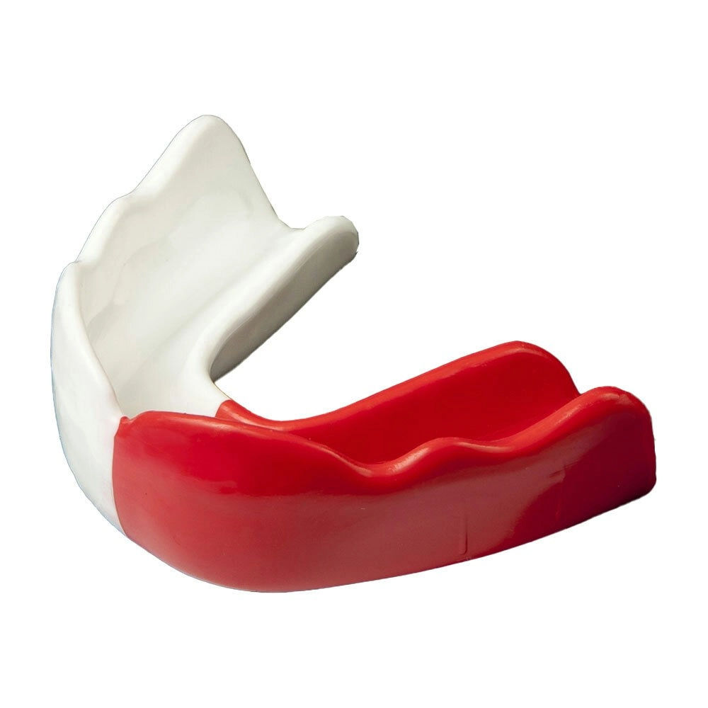 Signature Sports Type 2 Protective Mouthguard Teeth Shield Adults Red/White