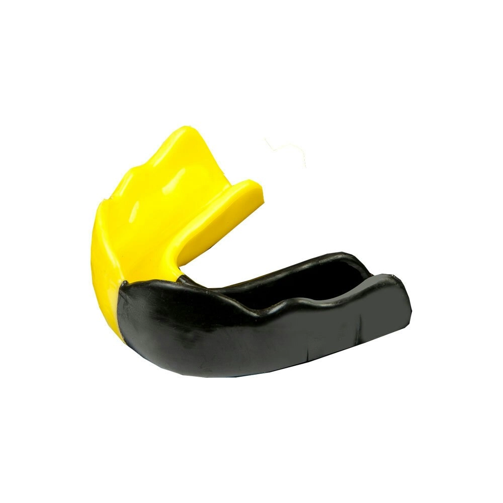 Signature Sports Type 2 Protective Mouthguard Teeth Shield Teen Black/Yellow