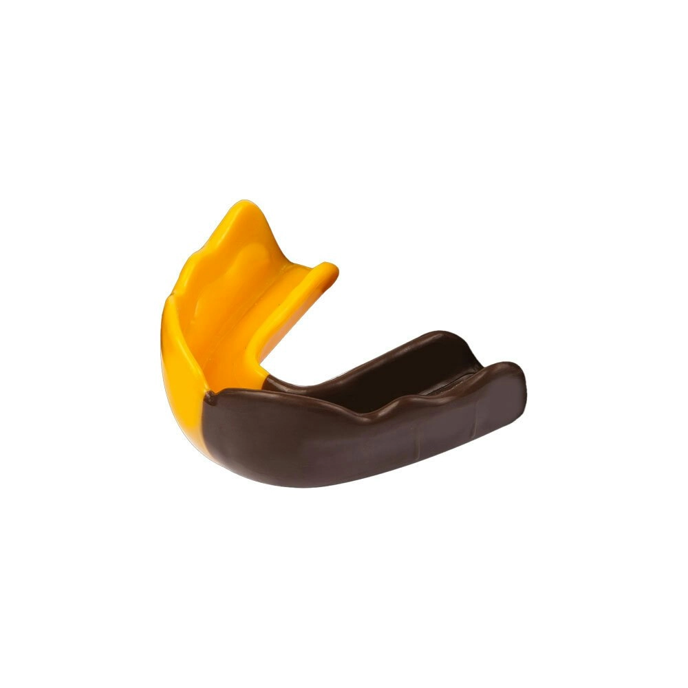 Signature Sports Type 2 Protective Mouthguard Teeth Shield Youth Brown/Yellow