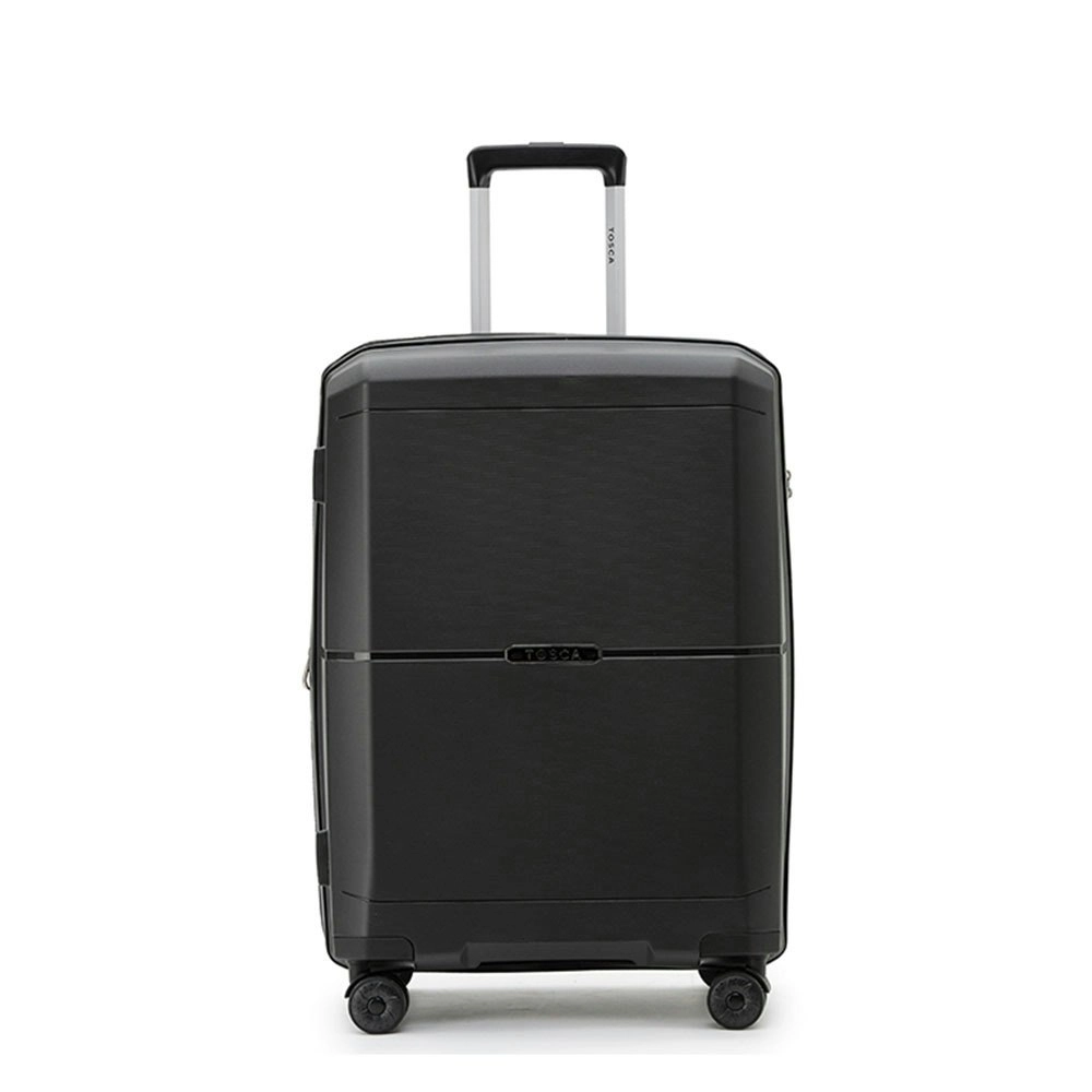 Tosca Globetrotter 4-Wheeled Suitcase Travel Luggage Bag TC 25" - Black