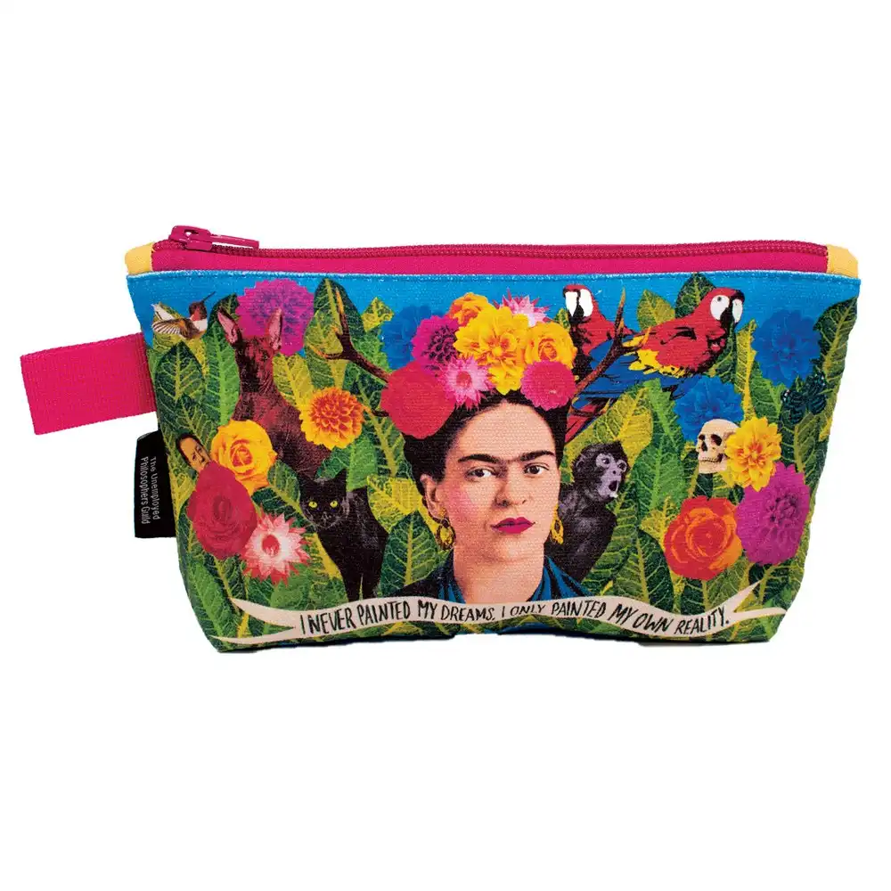 Unemployed Philosophers Guild 23cm Frida Bag Zipped Pouch Personal Organiser