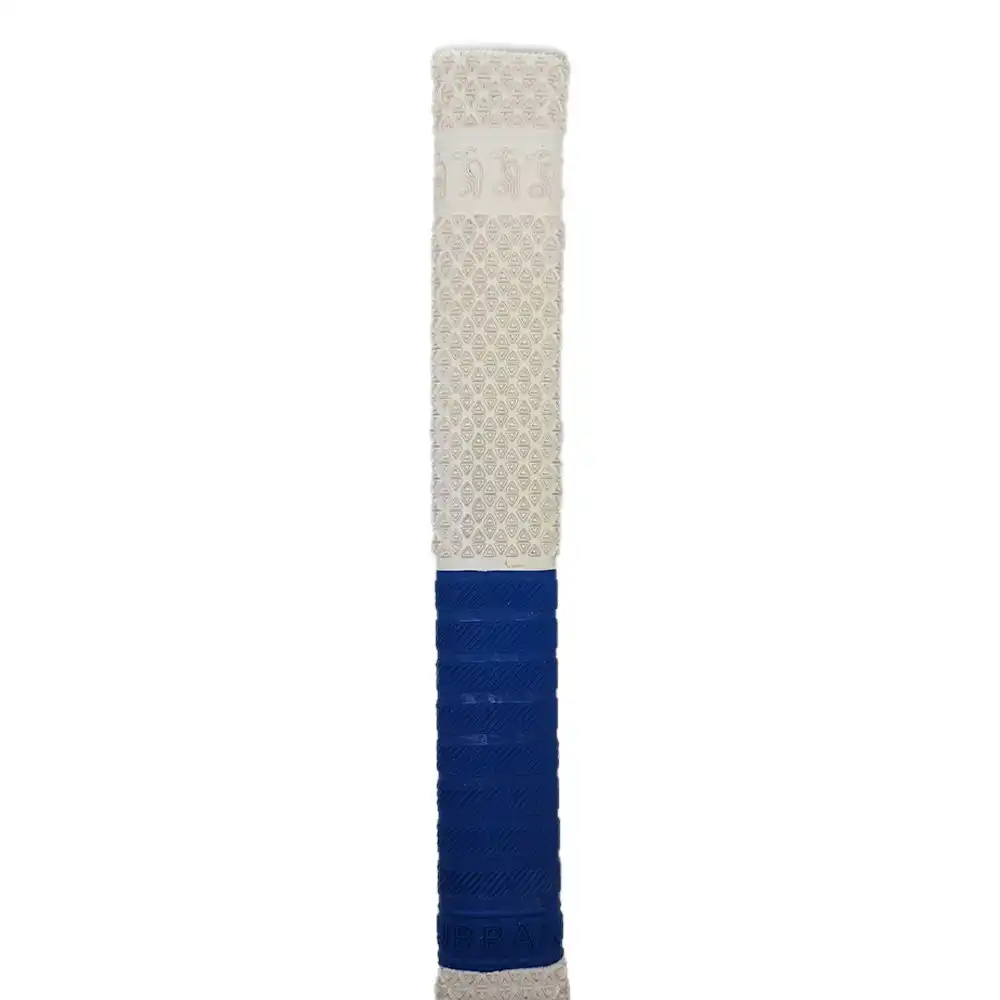 Kookaburra Sport Xtreme Replacement Premium Cricket Bat Grip White/Blue Stripe