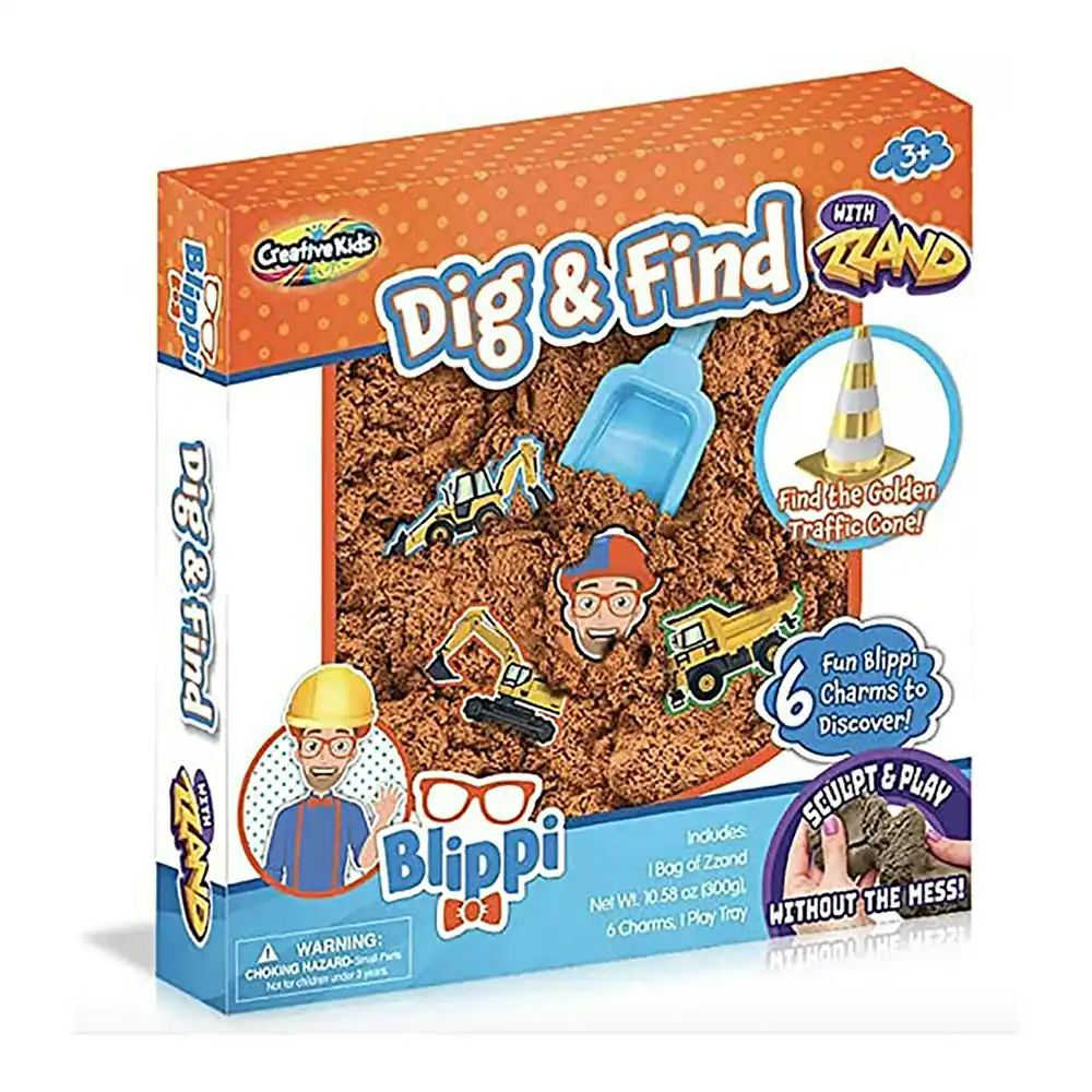 Creative Kids Blippi Dig & Find Sand Interactive Children Digging Play Toy 3y+