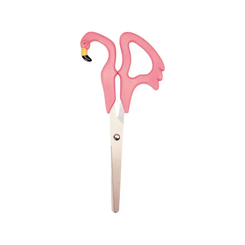 Bubblegum Stuff Flamingo Scissors Cutting Shear School/Office Stationery Pink