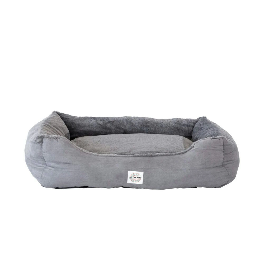 Hacienda Electric Heated Pet Bed with Removable Cushion & Heat Pad Small