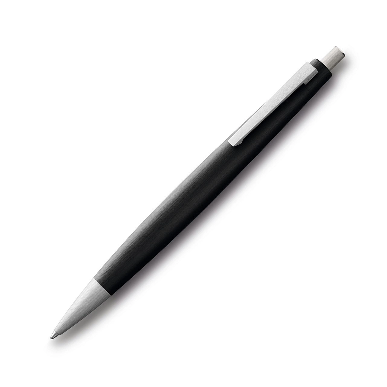 Lamy 2000 Push-Button Retraction Fiberglass & Stainless Steel Ballpoint Pen BLK