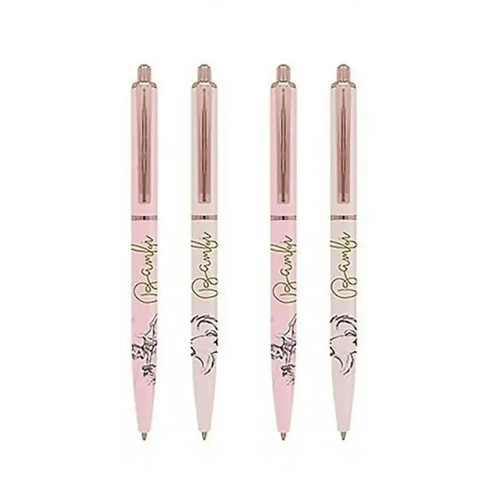 4pc Disney Bambi Themed Novelty School/Office Stationary Pen Writing Set