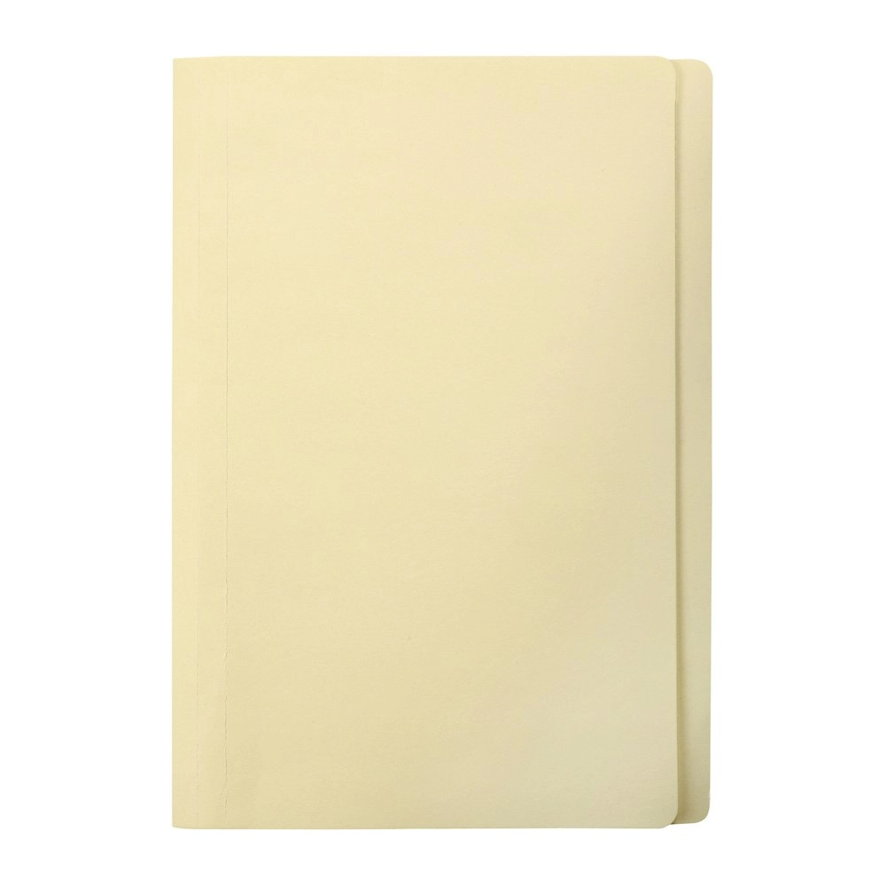 20pc Marbig Foolscap Manilla Folder Document Holder File Paper Organiser Buff