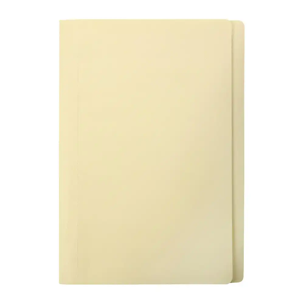 20pc Marbig Foolscap Manilla Folder Document Holder File Paper Organiser Buff