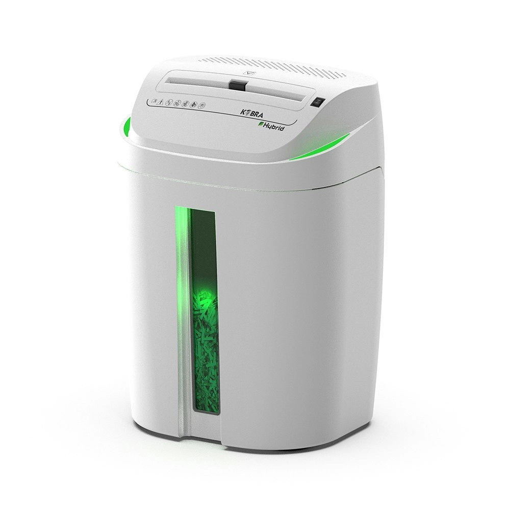 Kobra C-4 Hybrid Cross Cut Personal/Deskside Office Paper/Plastic Shredder 40L