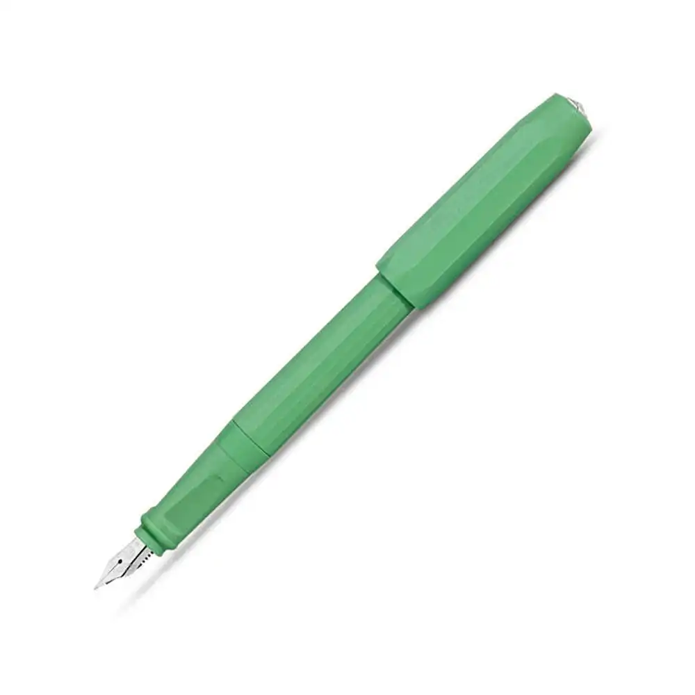 Kaweco Perkeo Plastic Fountain Pen Writing Stationery Medium Nib Jungle Green