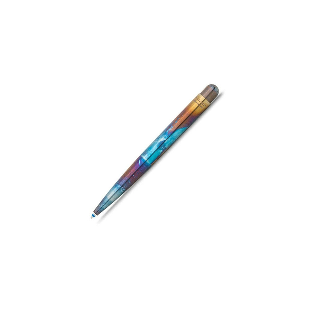 Kaweco Liliput S/S Ballpoint Pen Writing Office Stationery Medium Nib Fireblue