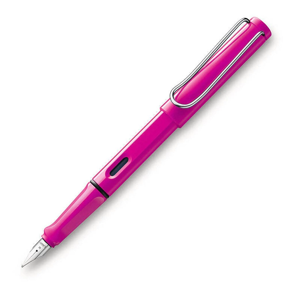 Lamy Safari Fountain Pen Medium Nib Tip Office/School Writing Stationery Pink