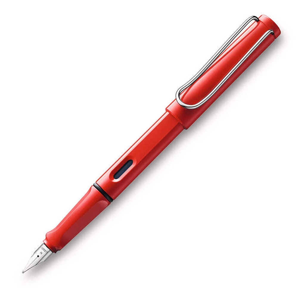 Lamy Safari Fountain Pen Extra Fine Nib Tip Plastic Office/School Writing Red