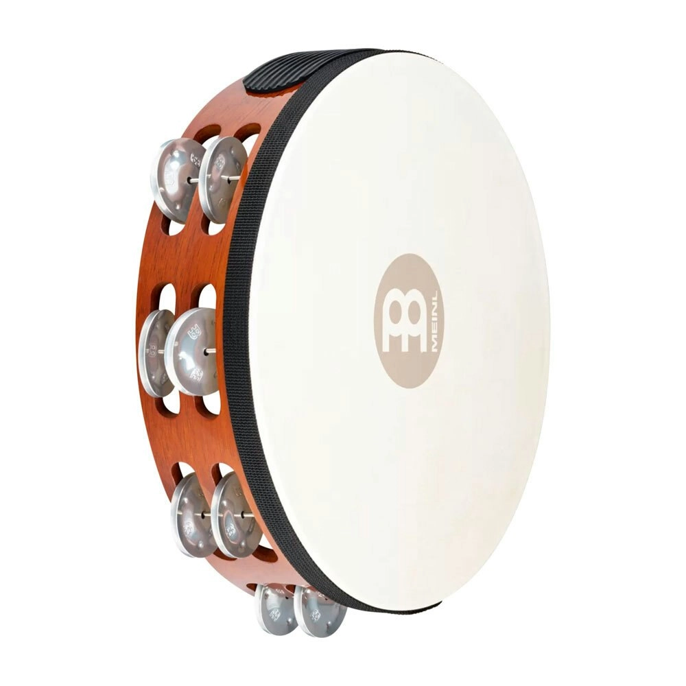 Meinl Percussion Aluminium Jingle African Brown Tambourine Musical Instrument