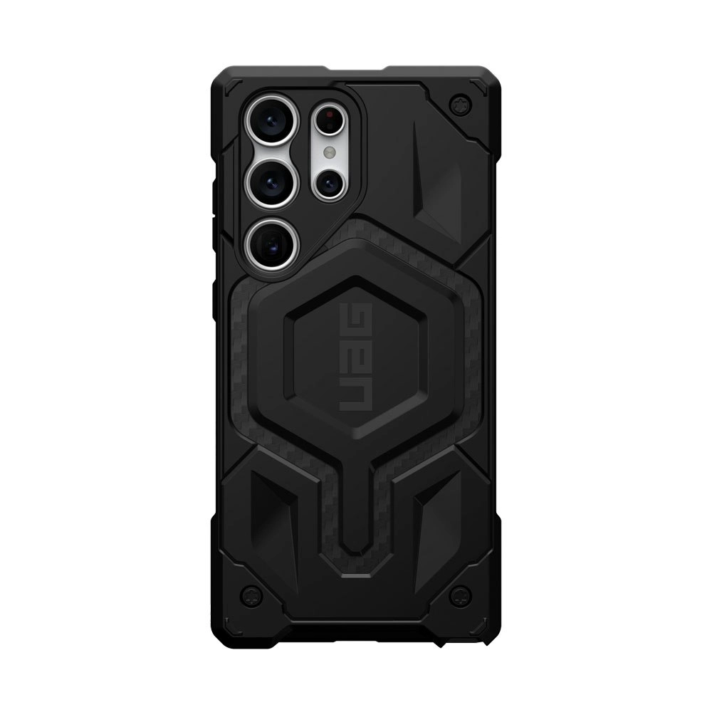 Urban Armour Gear Monarch Pro Newstead Case For Samsung S23 Ultra Carbon Fiber