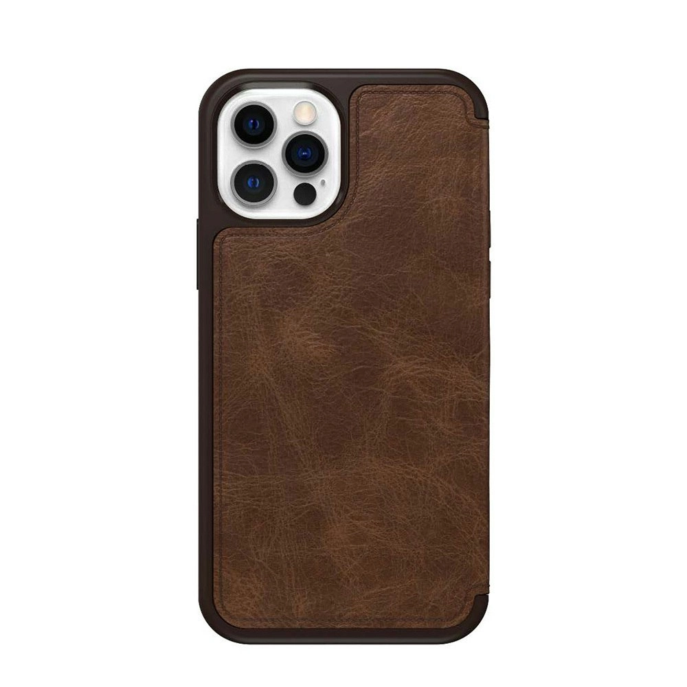 Otterbox Strada Wallet Folio Case Protection Cover For Apple iPhone 14 Espresso