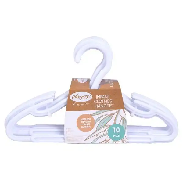 6pc Playgro Baby/Infant Sized Small Clothes Hangers Closet Organiser Storage