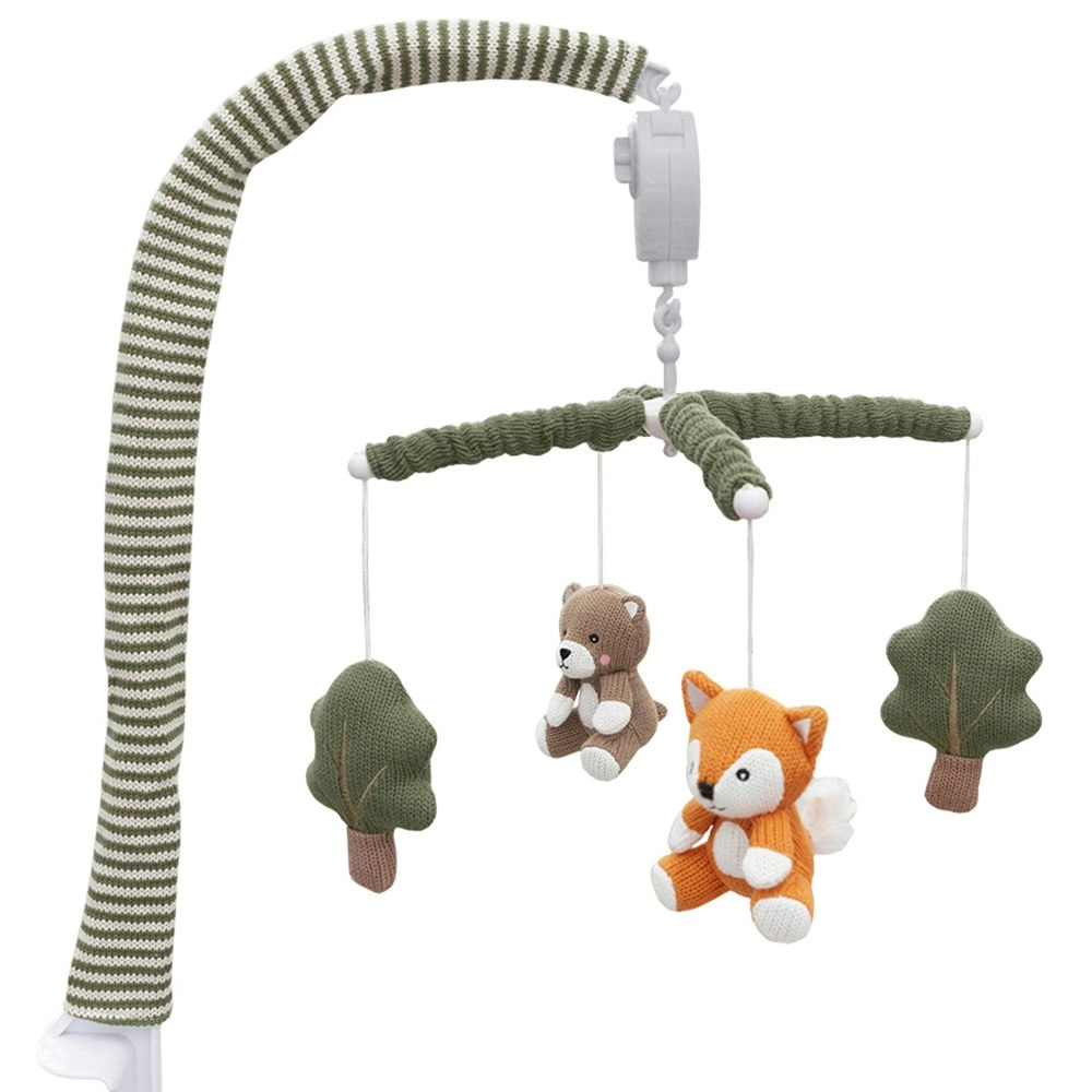 Living Textiles Baby/Children's Musical Fabric Mobile Play Set Forest Retreat