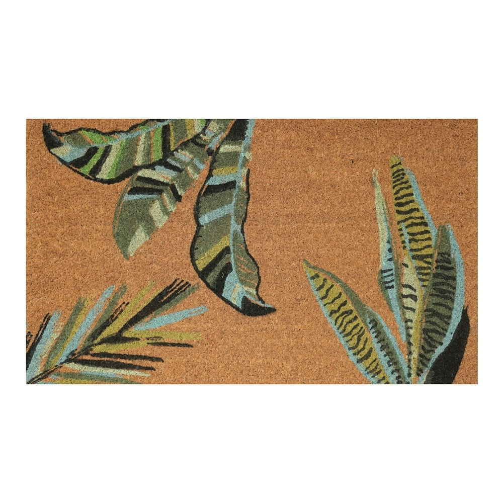 Urban 45x75cm Ivy Green Coir Doormat Home Decor Carpet Outdoor Mat Floor Rug