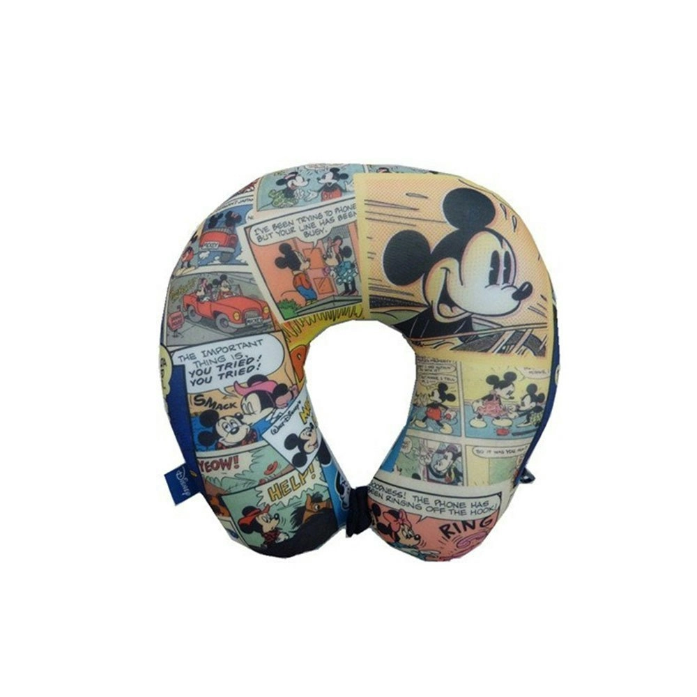 Disney Kids/Childrens Travel Neck Support Cushion Sleeping Pillow Comic Print