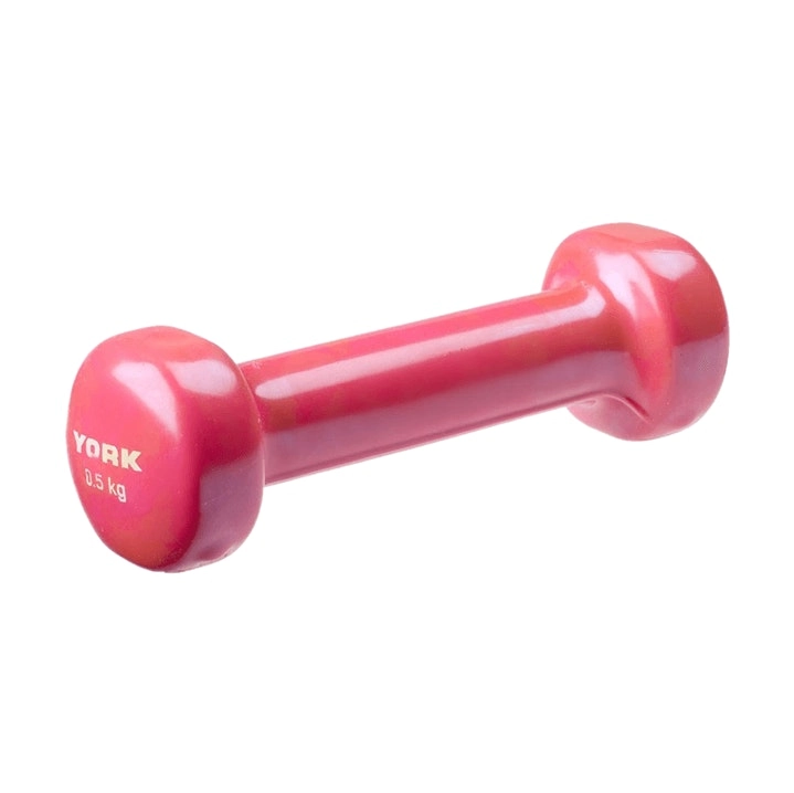 York 0.5kg PVC Dumbbell