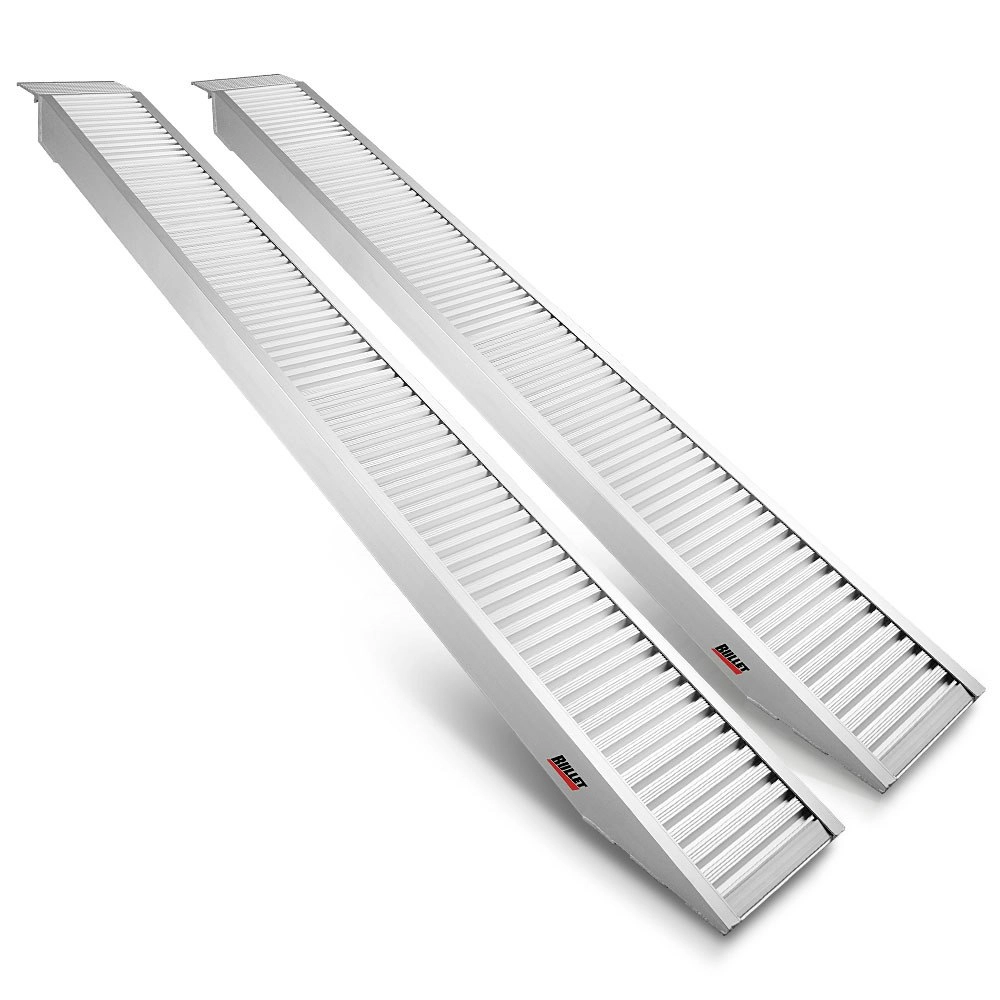 BULLET Pair of 3.2m Aluminium Loading Ramps, 1820kg Capacity