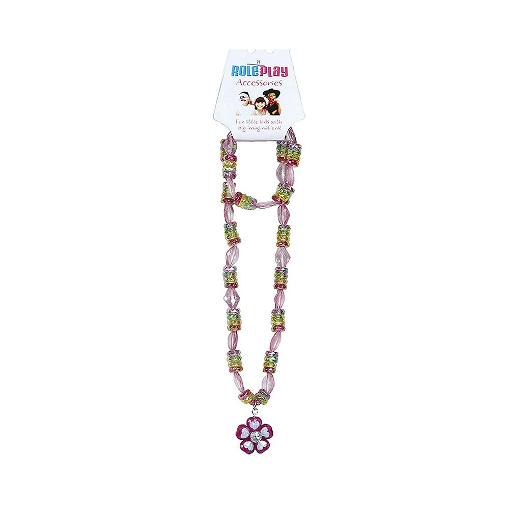 Beaded Plastic Necklace/Bracelet Kids/Children Dress Up Costume Party Accessory