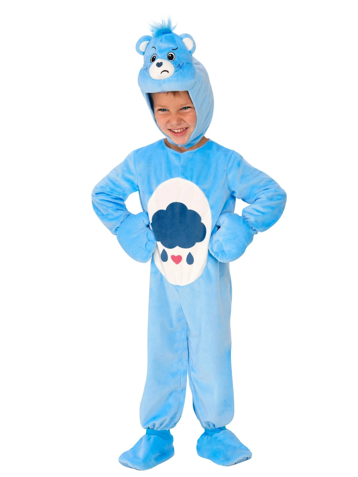 Carebears Plush Grumpy Bear Animal Dress Up Costume - Size Unisex Toddler/Baby