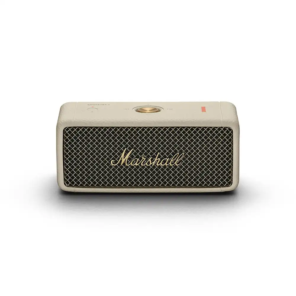 Marshall Emberton II Bluetooth 5.1 Compact Portable Wireless Speaker Cream