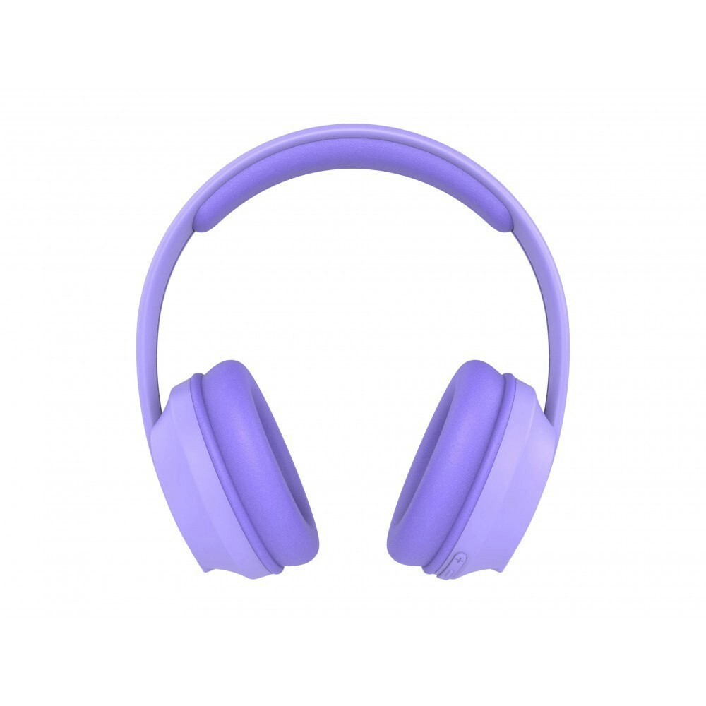 Laser Kids ANC Wireless Bluetooth Over-Ear Headphones Headset w/ Mic Lilac 3y+