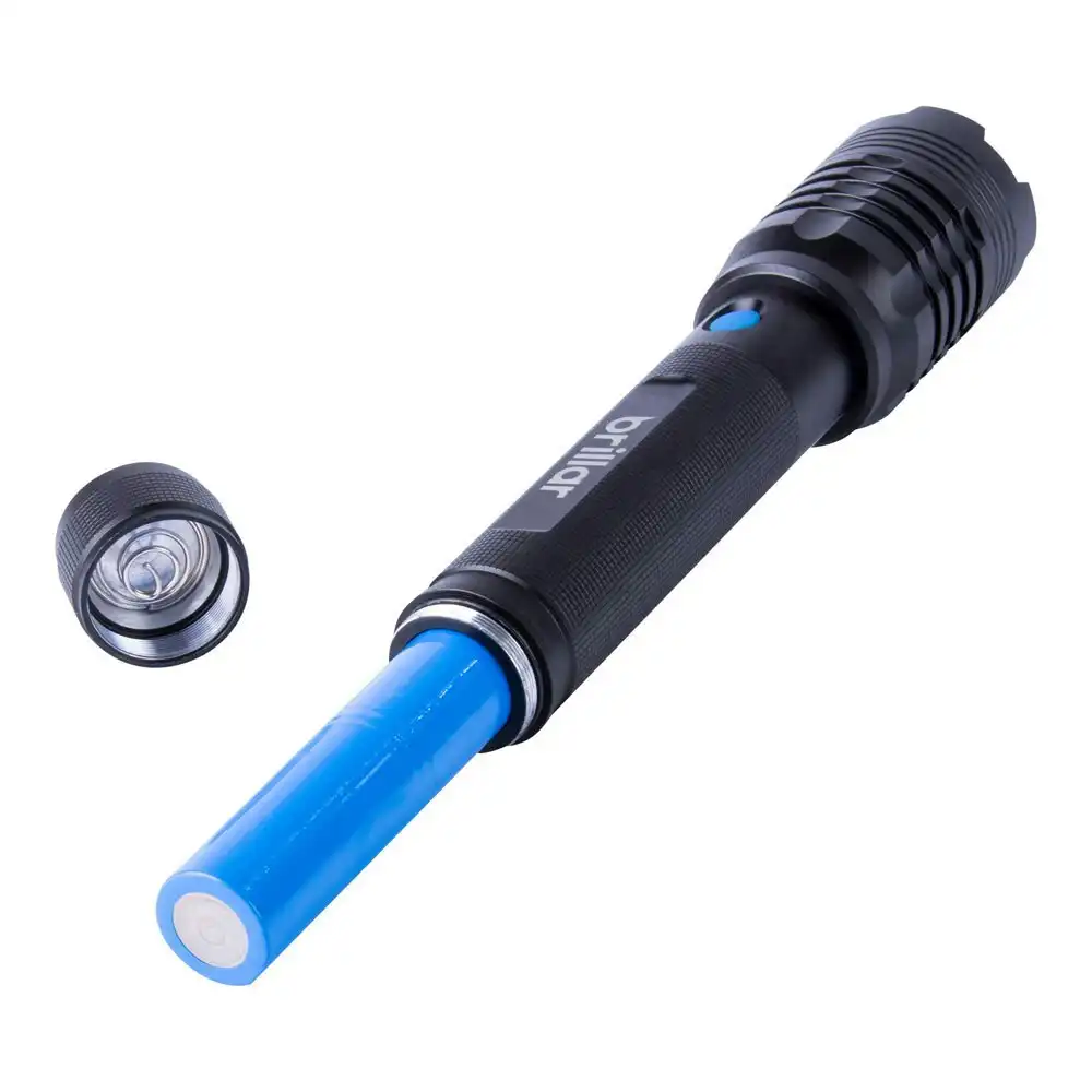 Brillar Commander - Rechargeable Flashlight Powerbank Torch Light 4000lm