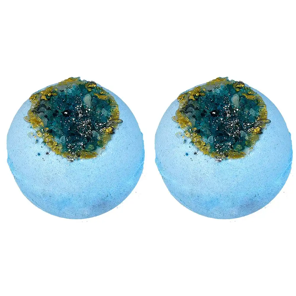 2PK Bomb Cosmetic Crystal Clear Scented Bath Bomb Blaster Body Fragrance Fizzy