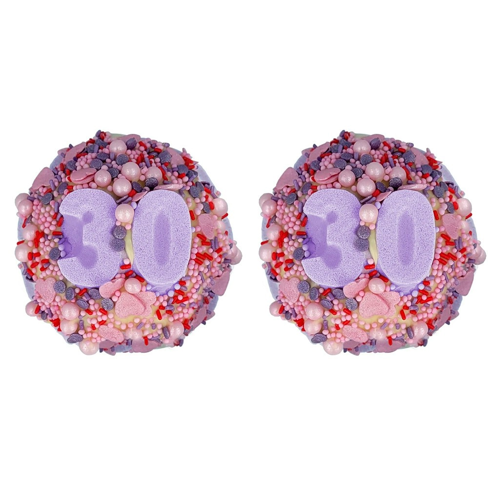 2PK Bomb Cosmetic Flirty 30 Bath Bomb Blaster Body Fragrance Bathing Tub Fizzy