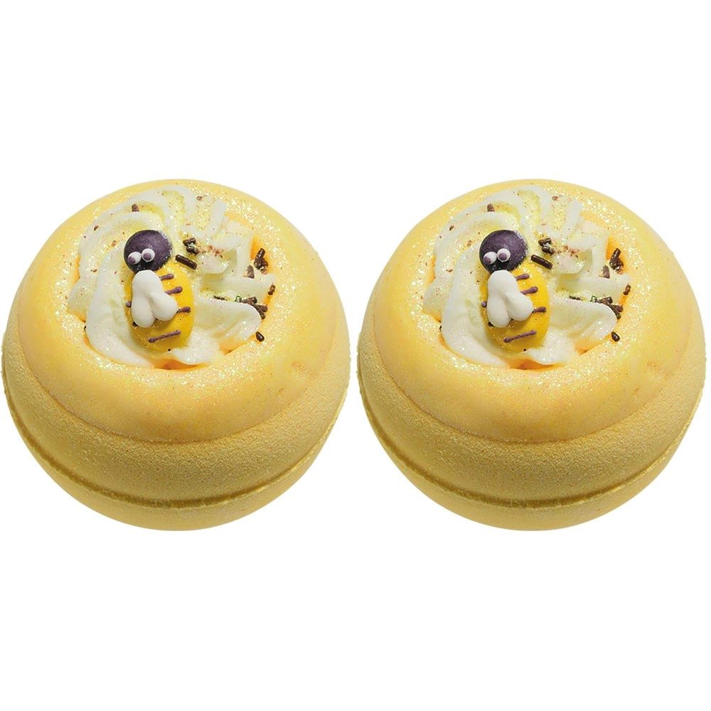 2PK Bomb Cosmetic Honey Bee Mine Bath Bomb Blaster Fragrance Bathing Tub Fizzy