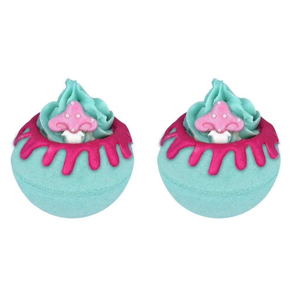 2PK Bomb Cosmetics Pixie Dust Bath Bomb Blaster Body Skin Fragrance Tub Fizzies